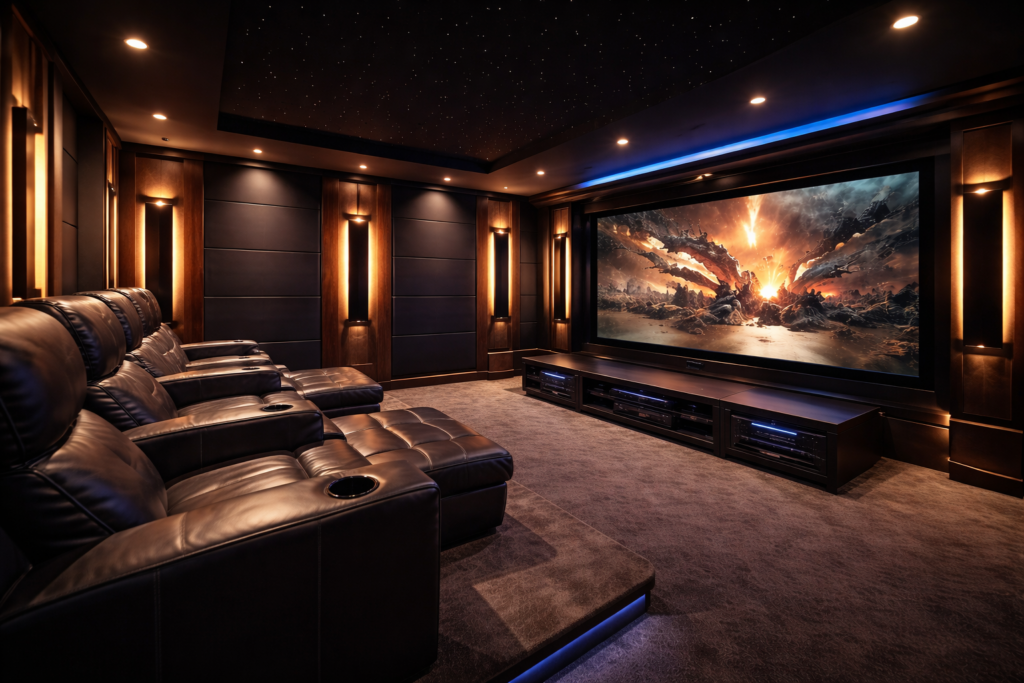 Home theater setup