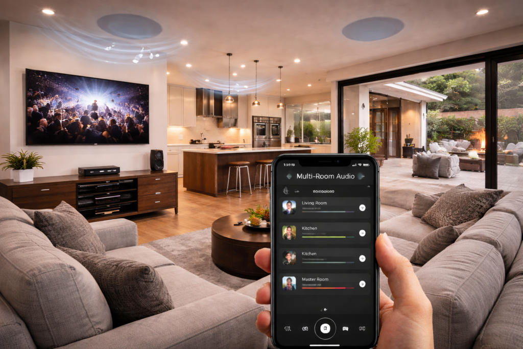 Multi Room Audio setup